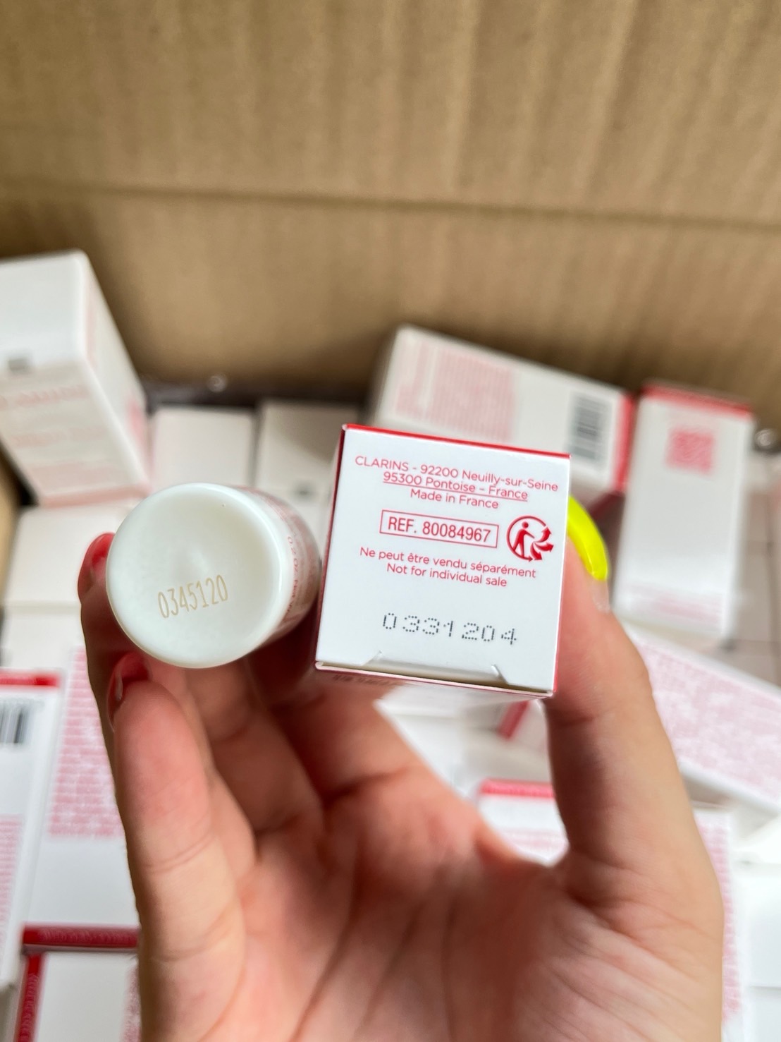 เซรั่มขนาดทดลอง Clarins Bright Plus Advanced Brightening Dark Spot - Targeting Serum 7ml.