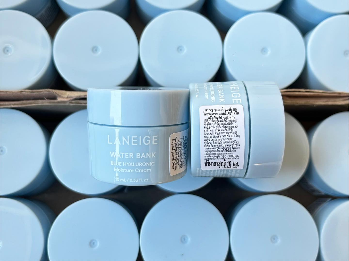 Laneige Water Bank Blue Hyaluronic Cream 10ml. ครีมบำรุงผิวเข้มข้น (1ตลับ)