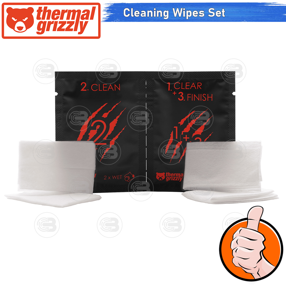 [CoolBlasterThai] Thermal Grizzly Cleaning Wipes