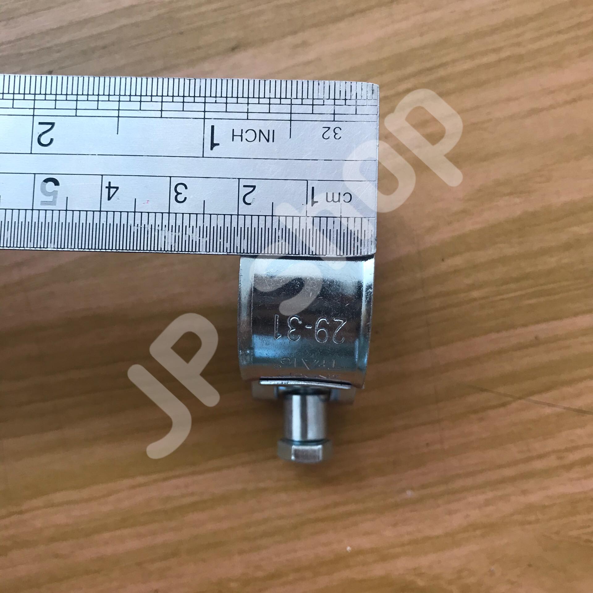 เข็มขัดรัดท่อชุบซิงค์ ปลอกรัดชุบซิงค์ 29-31 มม. สาย รัด ท่อ ส แตน เลส กิ๊บ รัด ท่อ ส แตน เลส ปลอก รัด ท่อ ส แตน เลส อย่างดี