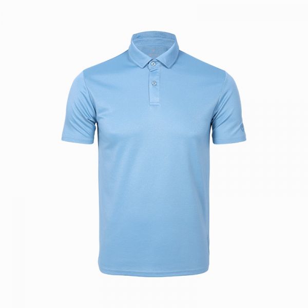 WARRIX DryTech POLO CA-SPU-SR0003 เสื้อโปโล วอริกซ์ แขนสั่น สีฟ้า CC