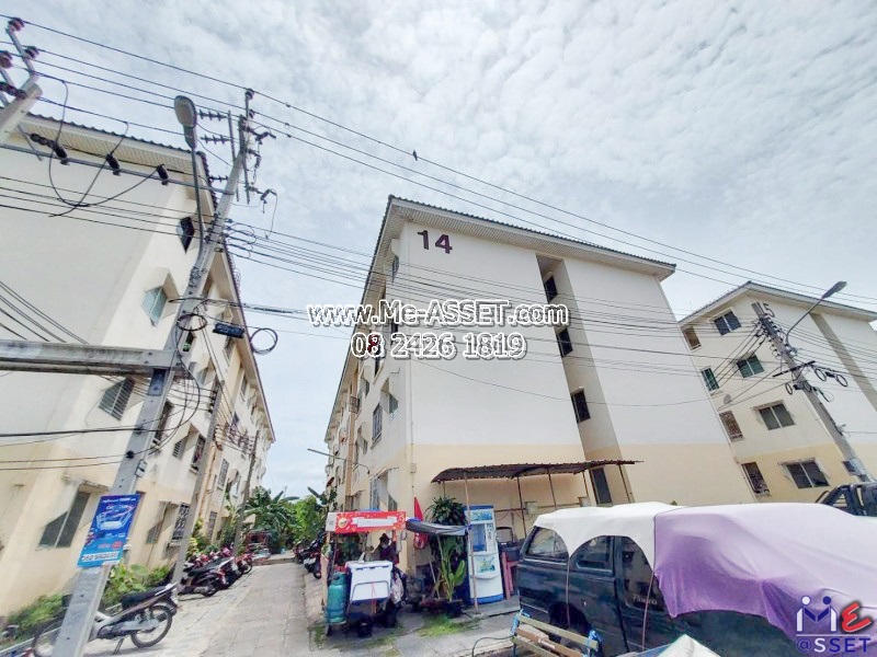 ขายห้องชุด ย่าน พุทธบูชา คู่สร้าง ทุ่งครุ พระประแดง ประชาอุทิศ 90 : บ้านเอื้ออาทร บ้านคลองสวน : 32.68 ตร.เมตร