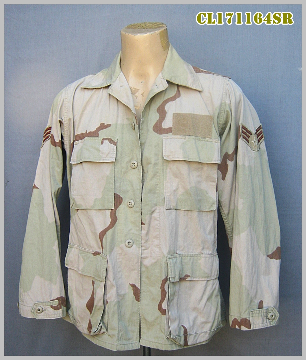เสื้อทหารสหรัฐ ลายสามสีทะเลทราย