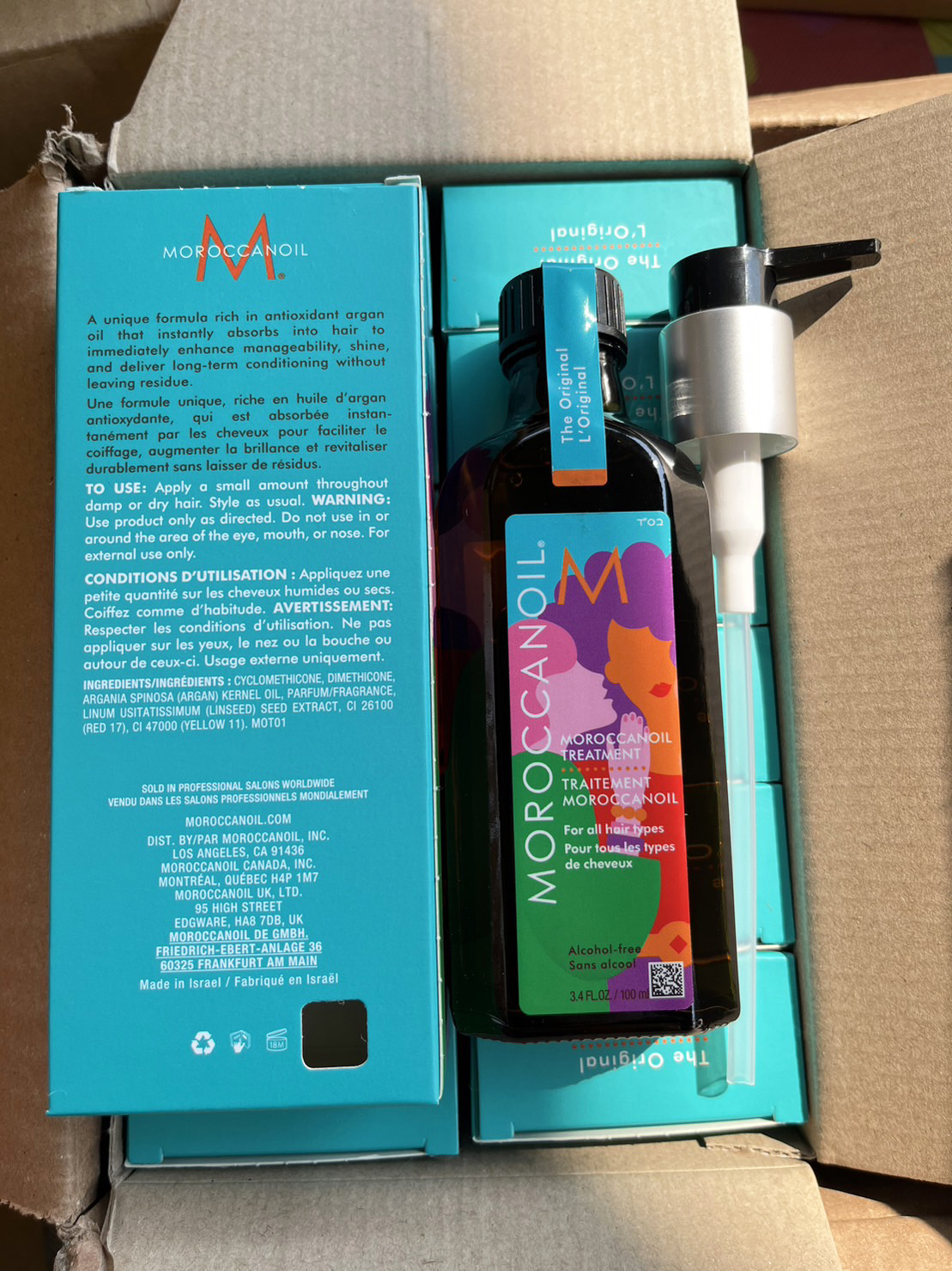 MOROCCAN OIL treatment for all hair types 100 ml. (Limited) โมรอคแคนออยล์ ทรีทเมนท์บำรุงผม