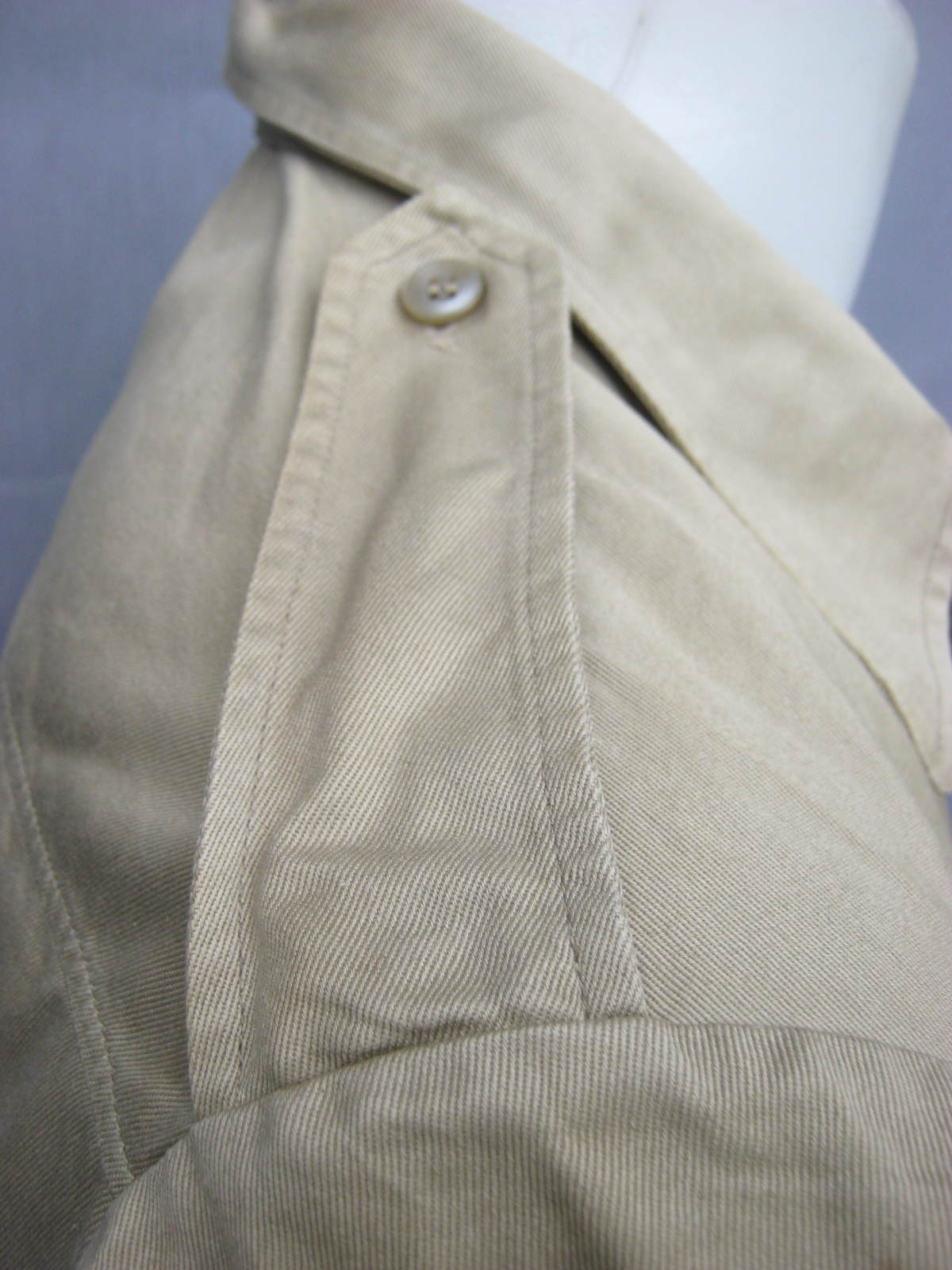 เสื้อ ทหาร USA สงครามเวียตนาม 70S' KHAKI 8.2oz