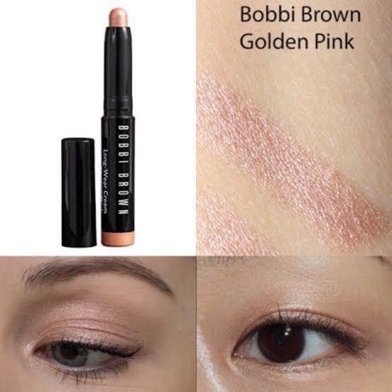 ไม่มีกล่อง Bobbi Brown Long-Wear Cream Shadow Stick 0.9g สี Golden Pink อายแชโดว์