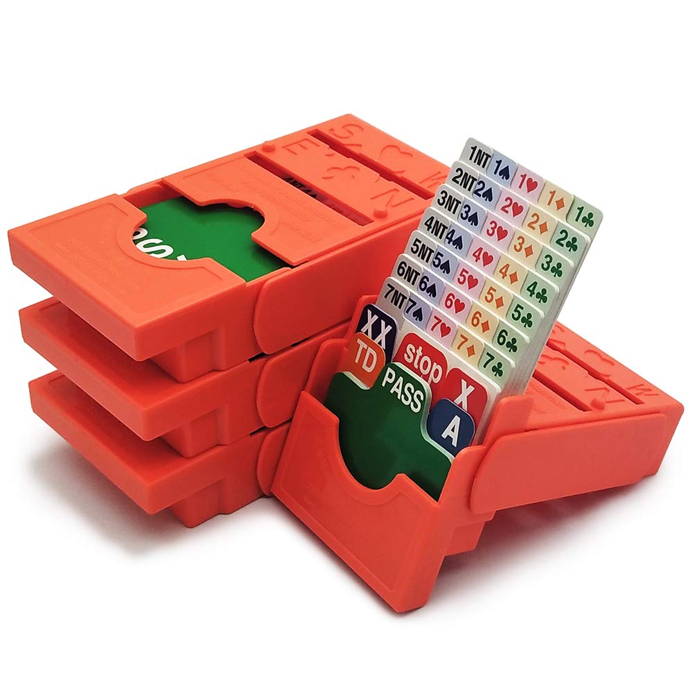 กล่องประมูล Bidding Box การ์ดกระดาษ