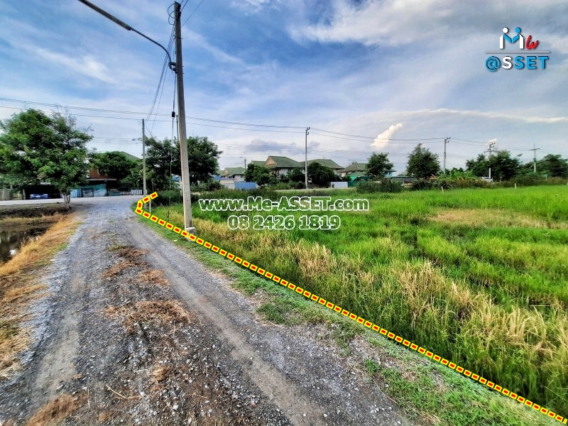 ขายที่ดินเปล่า ย่าน ลานตากฟ้า มหาสวัสดิ์ งิ้วราย : ใกล้ ม.พฤกษา 8 : 377 ตารางวา