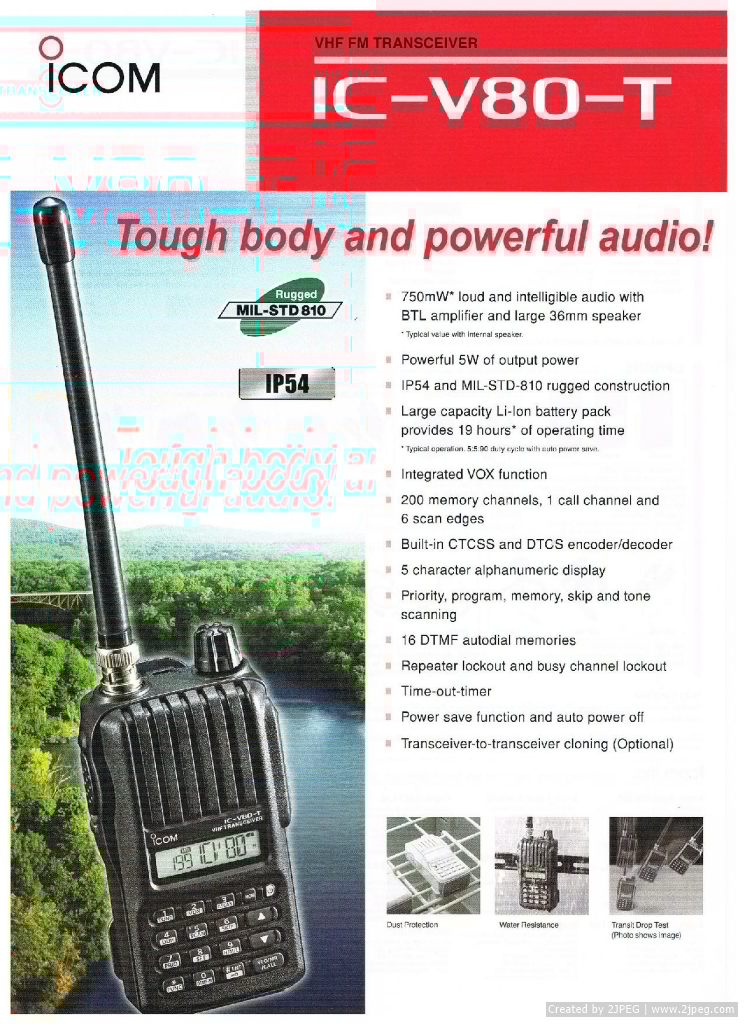 วิทยุสื่อสารทุกย่านความถี่ ยี่ห้อ ICOM