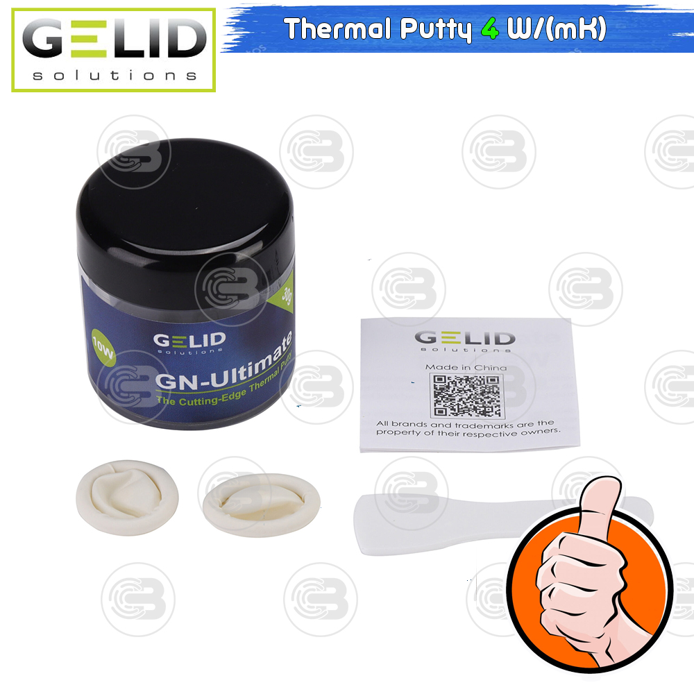 [CoolBlasterThai] GELID GN-Ultimate Thermal Putty 4 Watts 30G. (TN-GN04-01)