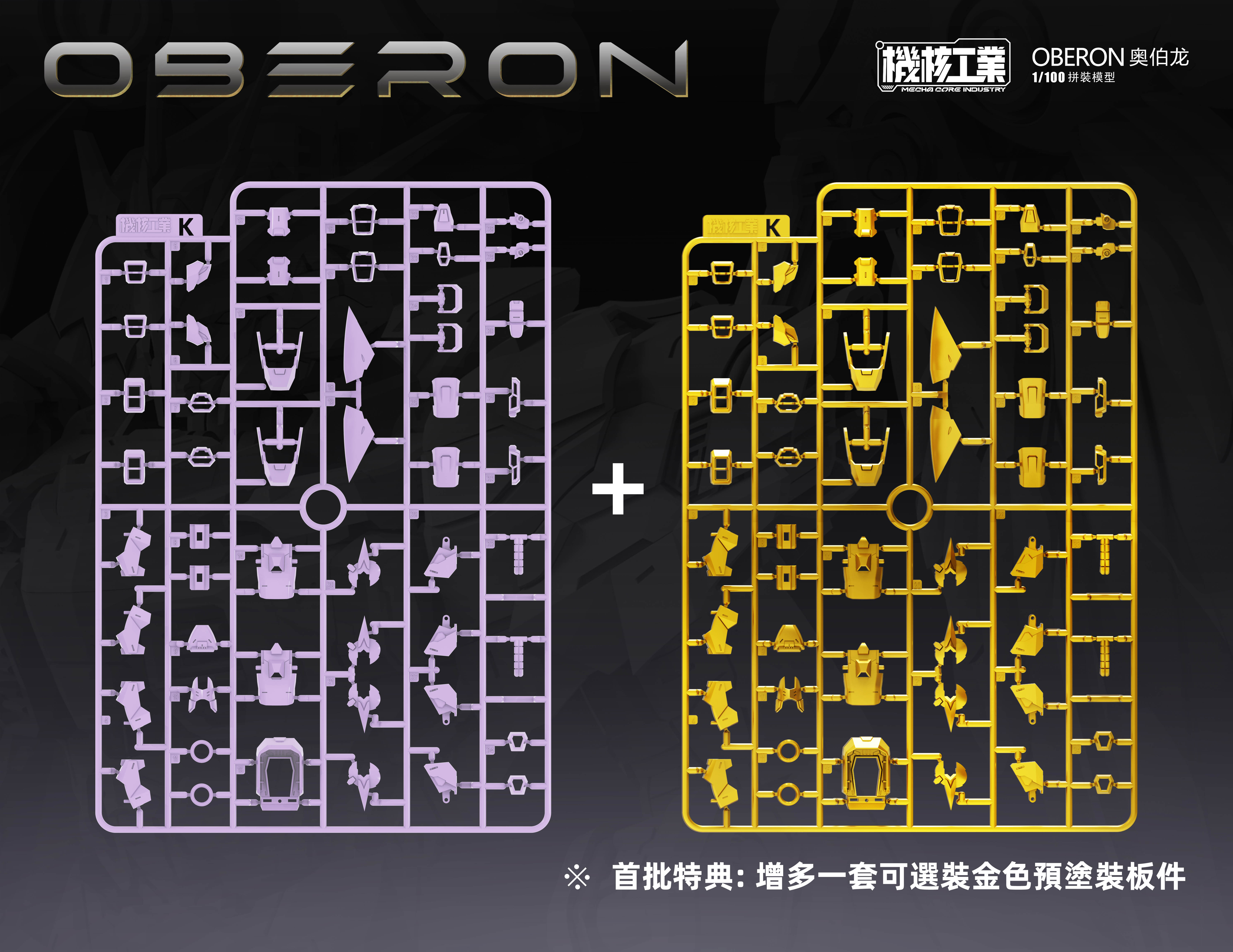 PRE-ORDER 1/100 OBERON [MCI : Mecha Core Industry]