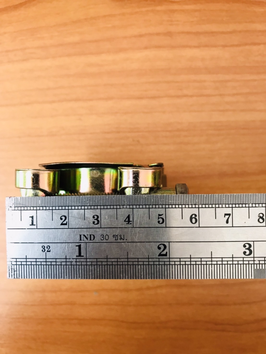 เข็มขัดรัดท่อชุบซิงค์ ปลอกรัดชุบซิงค์ 44-47 มม.#4447