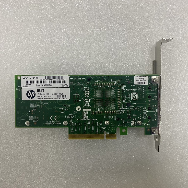 HP 717708-001 716589-001 [TorCompTH Thailand ขาย จำหน่าย ราคา] HP Ethernet 10Gb 2-port 561T Adapter for G8 G9