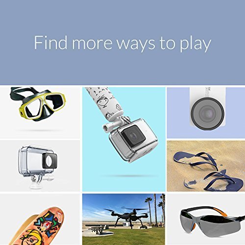 YI 4K Action and Sports Camera, 4K/30fps Video 12MP Raw Image with EIS, Live Stream, Voice Control - Black