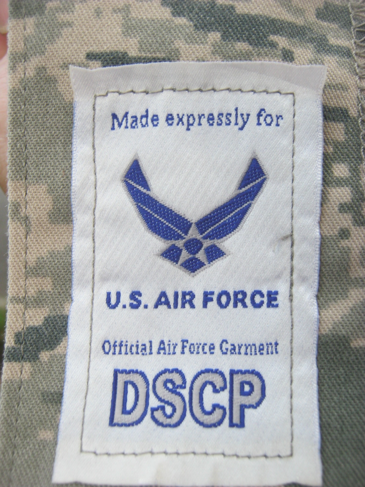 The Airman Battle Uniform (ABU) USAF Digital Tiger Stripe