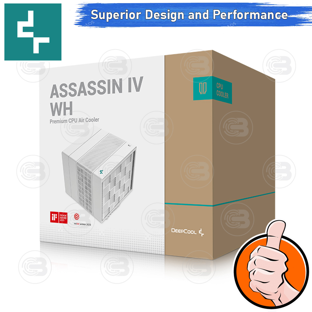 [CoolBlasterThai] DeepCool ASSASSIN IV WHITE Dual Tower CPU Cooler (LGA1700/AM5 Ready)