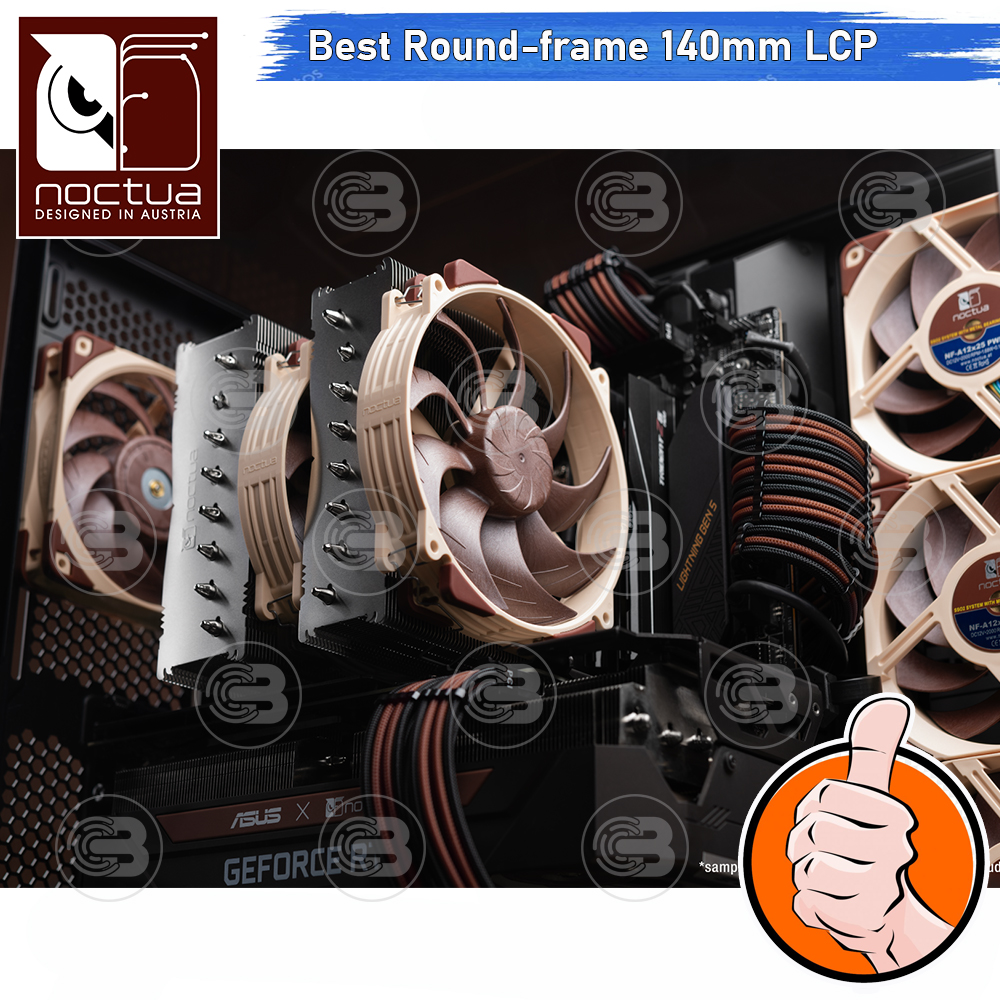 [CoolBlasterThai] Noctua NF-A14x25r G2 PWM PC Fan Case (size 140 mm.) ประกัน 6 ปี