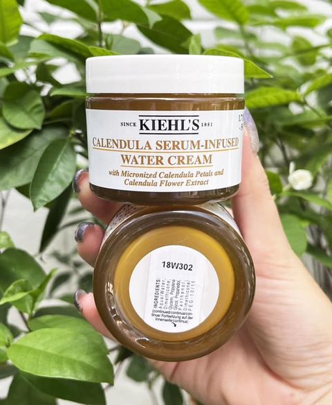 Kiehl's Calendula Serum-Infused Water Cream 50ml. วอเตอร์ครีม สำหรับผิวแห้ง และผิวขาดน้ำ