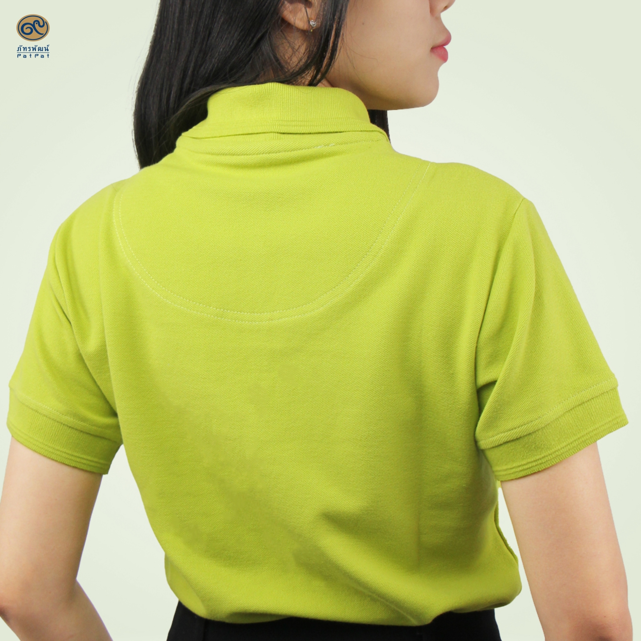 เสื้อโปโลภัทรพัฒน์ สีเขียวมะกอก
