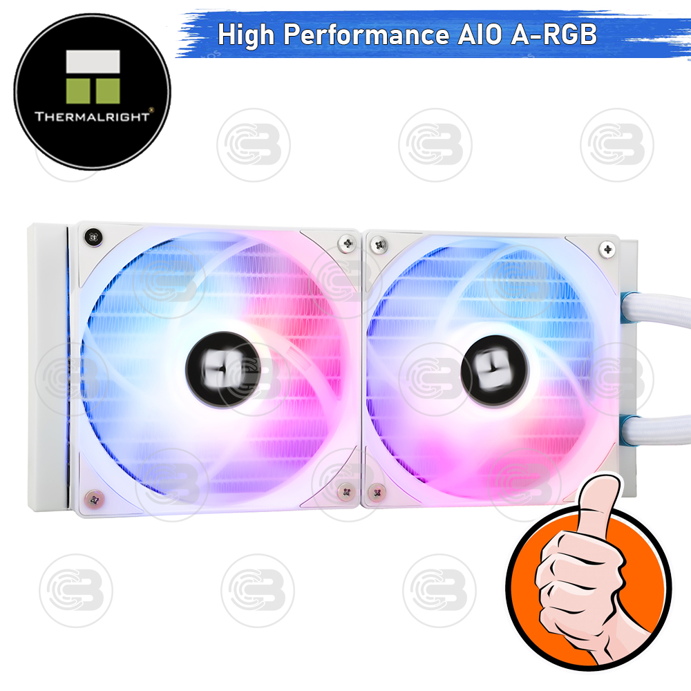 [CoolBlasterThai] Thermalright Aqua Elite 240 WHITE V3 ARGB AIO Liquid CPU Cooler (AM5/LGA1851 Ready) ประกัน 3 ปี
