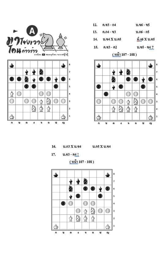 หนังสือหมากรุกไทย กลยุทธ์สุดยอดเซียน ฉบับม้าโยงขวา 2 (สุดยอดเซียนนกกระจิบ)
