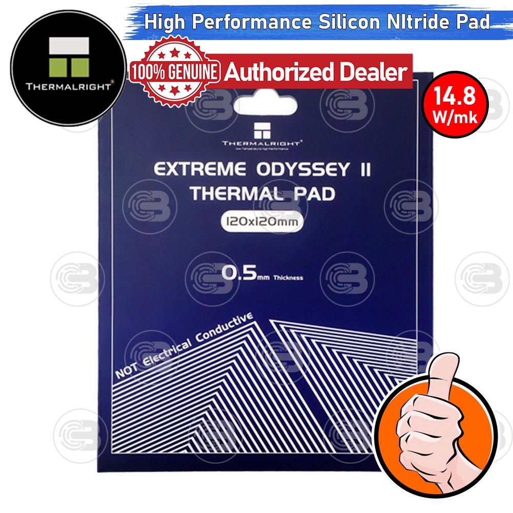 [CoolBlasterThai] Thermalright Extreme Odyssey II Thermal Pad (Silicon Nitride) 120x120x0.5 mm./14.8 W/mK