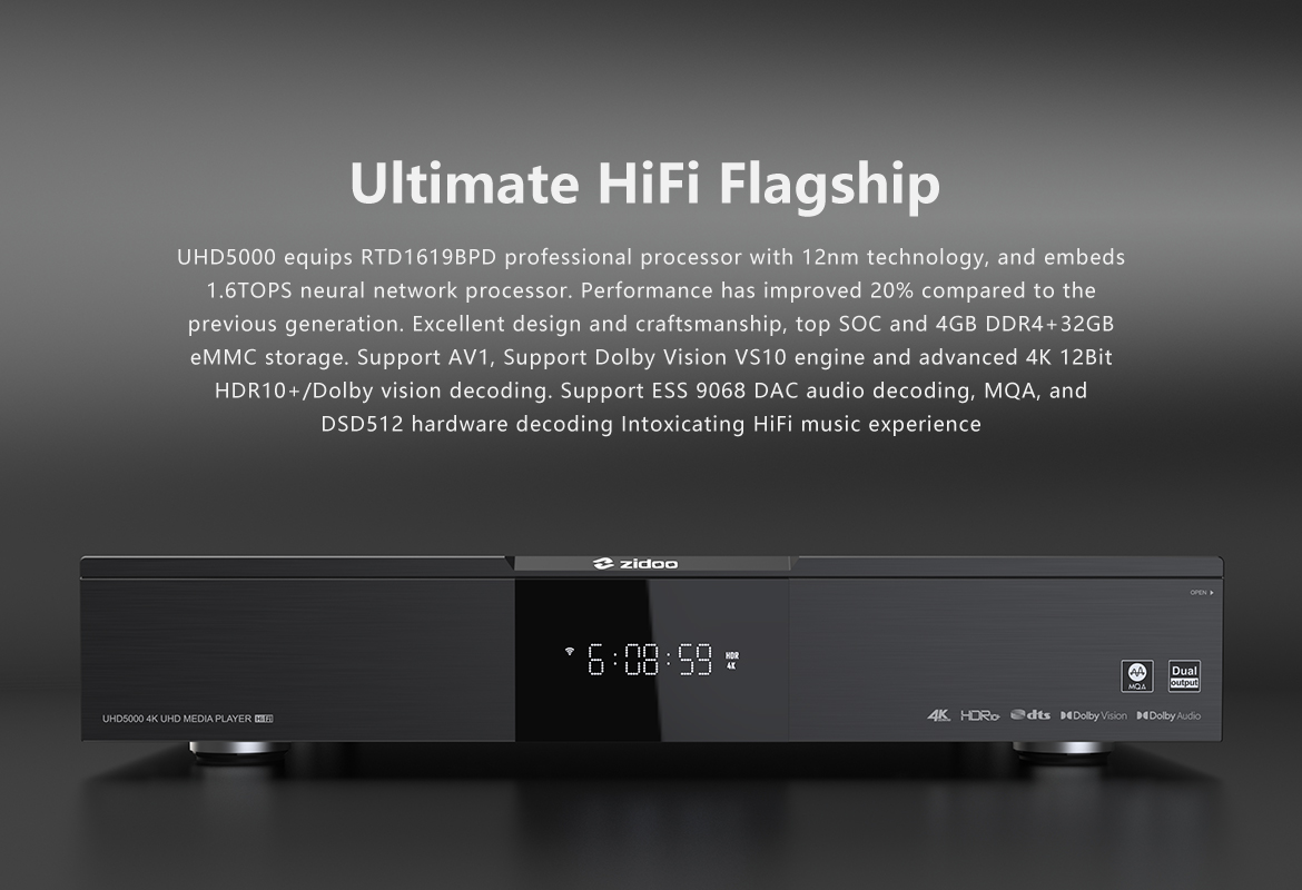 Zidoo UHD5000