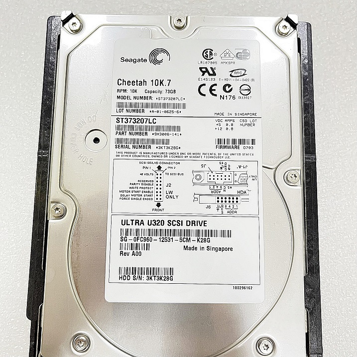 DELL 0FC960 [TorCompTH Thailand ขาย จำหน่าย ราคา] Dell 73GB 10K 3.5in Ultra320 SCSI HDD