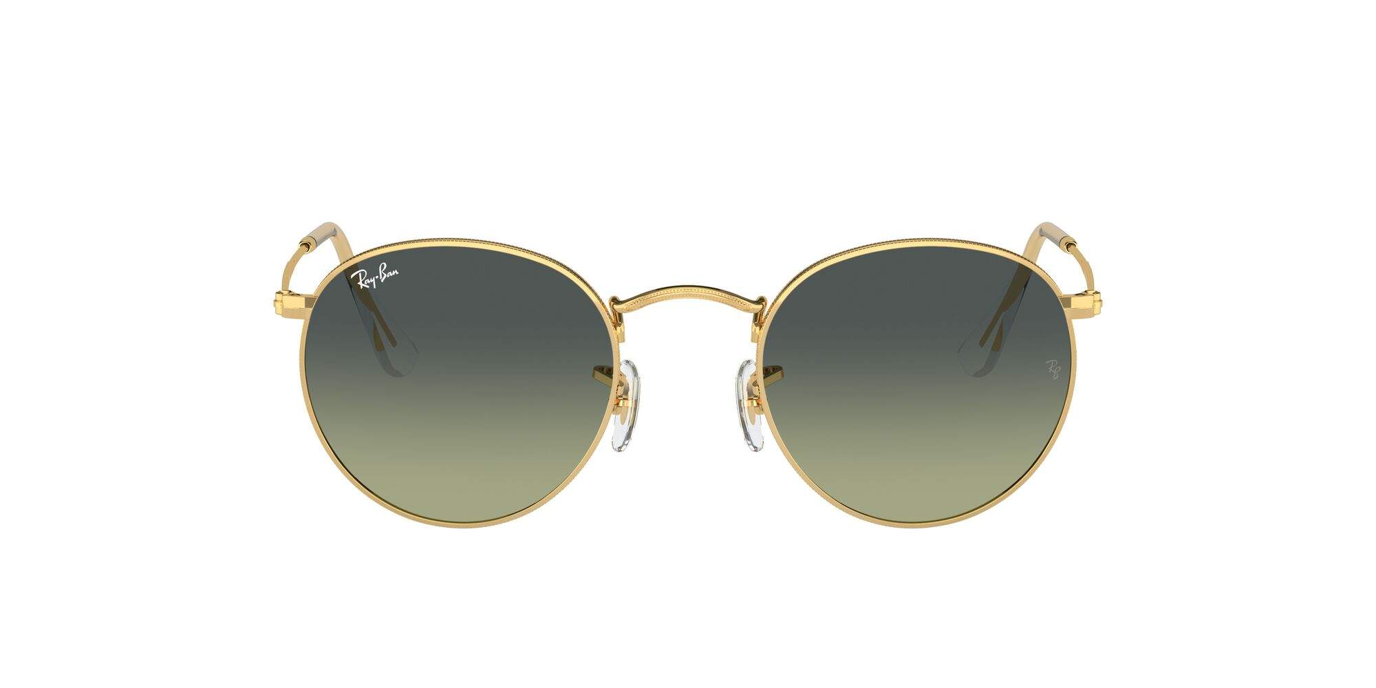แว่นกันแดด Ray-Ban Round metal RB3447 001/BH 53-21