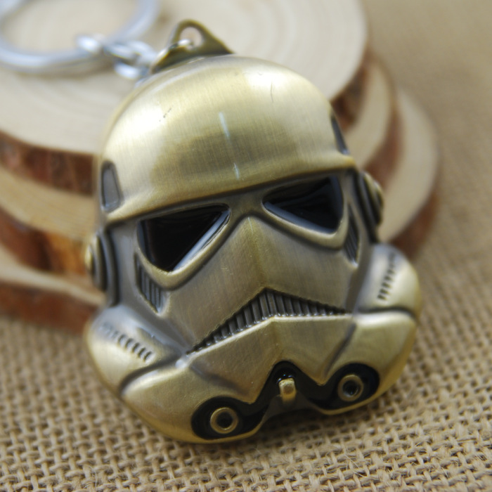 พวงกุญแจ โลหะ Stormtrooper สีบรอนซ์ - Star Wars Keychain