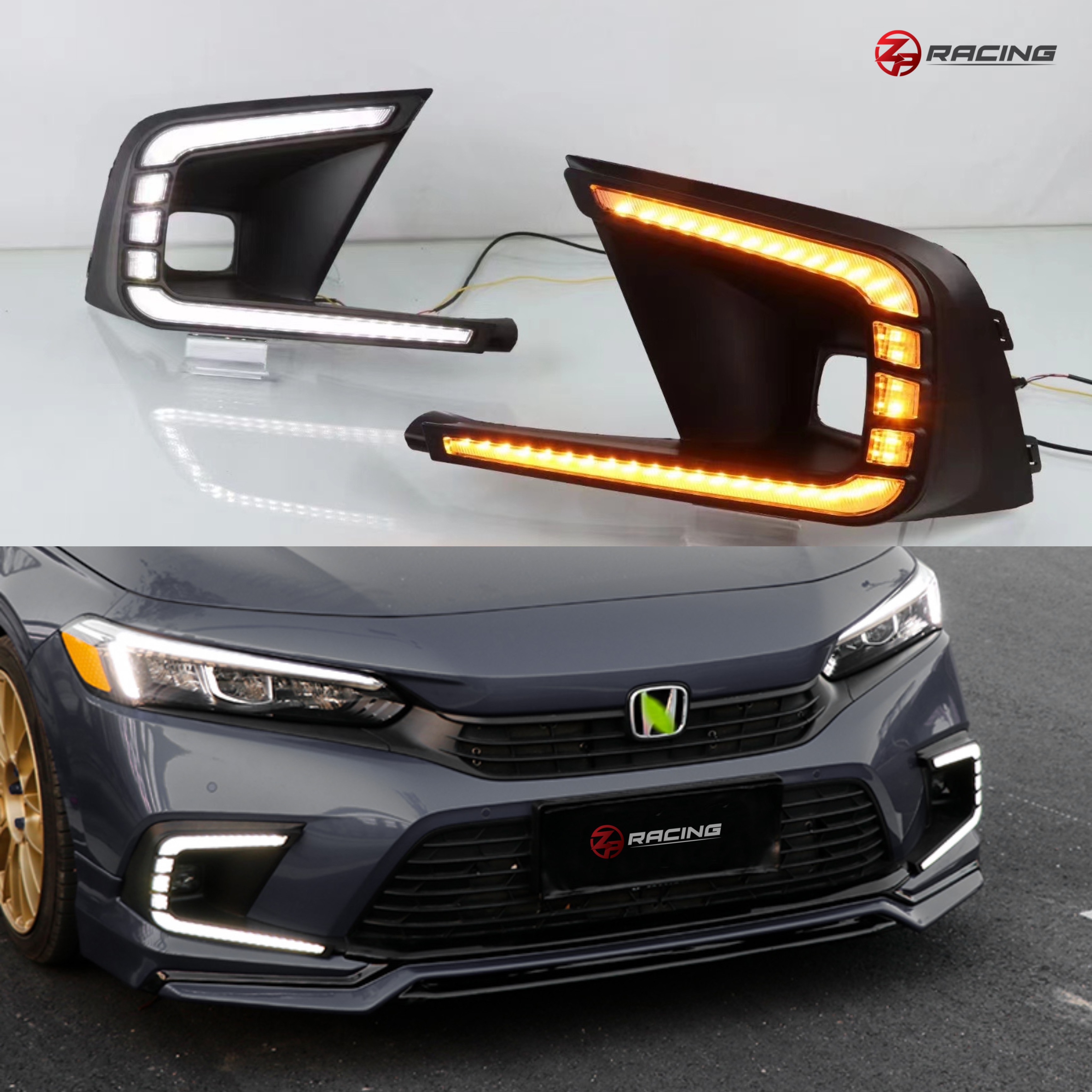 ไฟเดย์ไลท์ ไฟแต่ง Honda Civic FE V.1