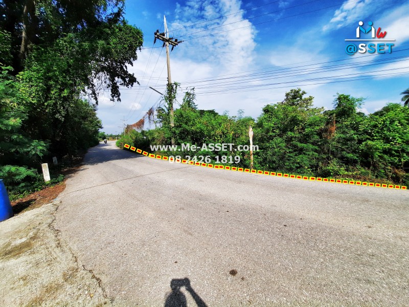 ขายที่ดินเปล่า ติดคลองบางแก้ว ย่าน พะเนียด ห้วยตะโก นครชัยศรี นครปฐม : 2-3-43 ไร่