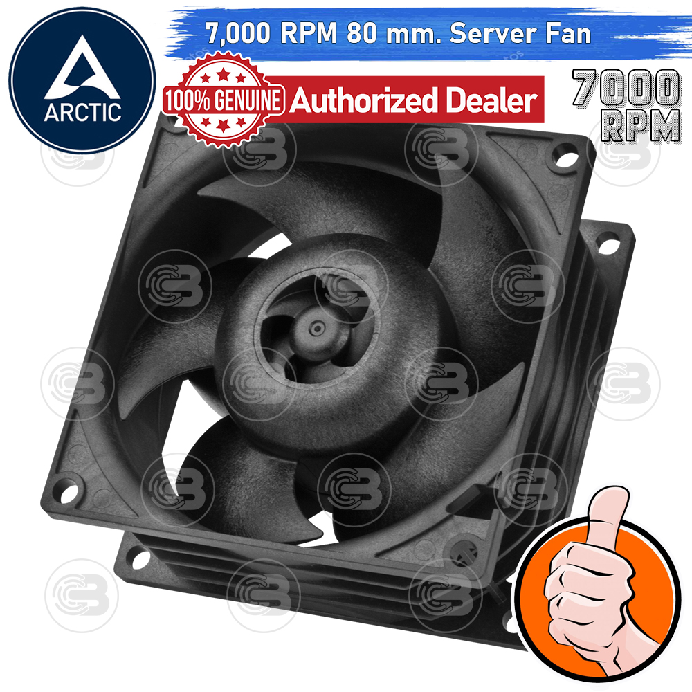 [CoolBlasterThai] ARCTIC S8038-7K 7000 RPM (size 80 mm.) Fan Case ประกัน 6 ปี