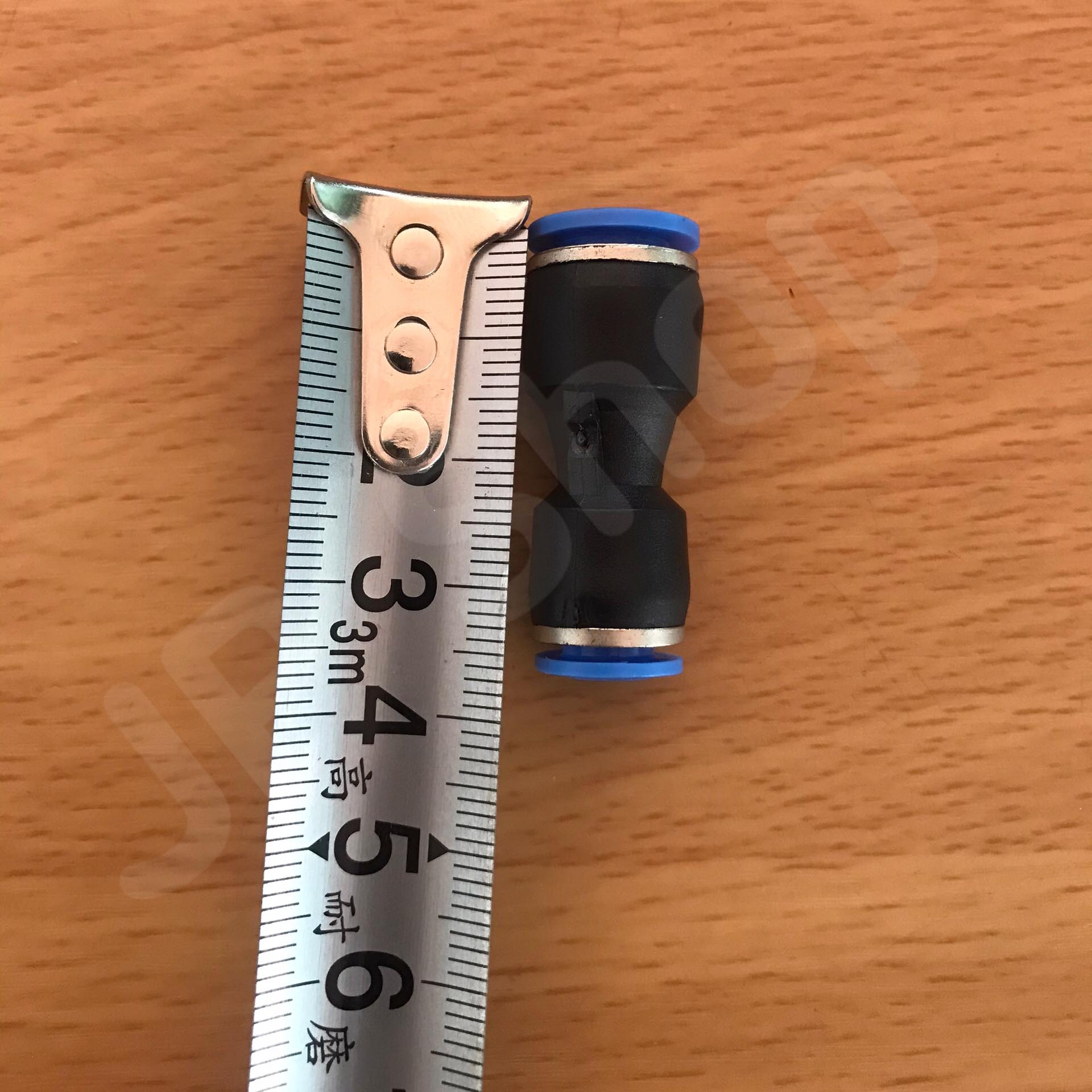 ข้อต่อลม PG 8-6 มม.-ต่อตรง ฟิตติ้งสายลม 8 ลด 6 มม. #080060