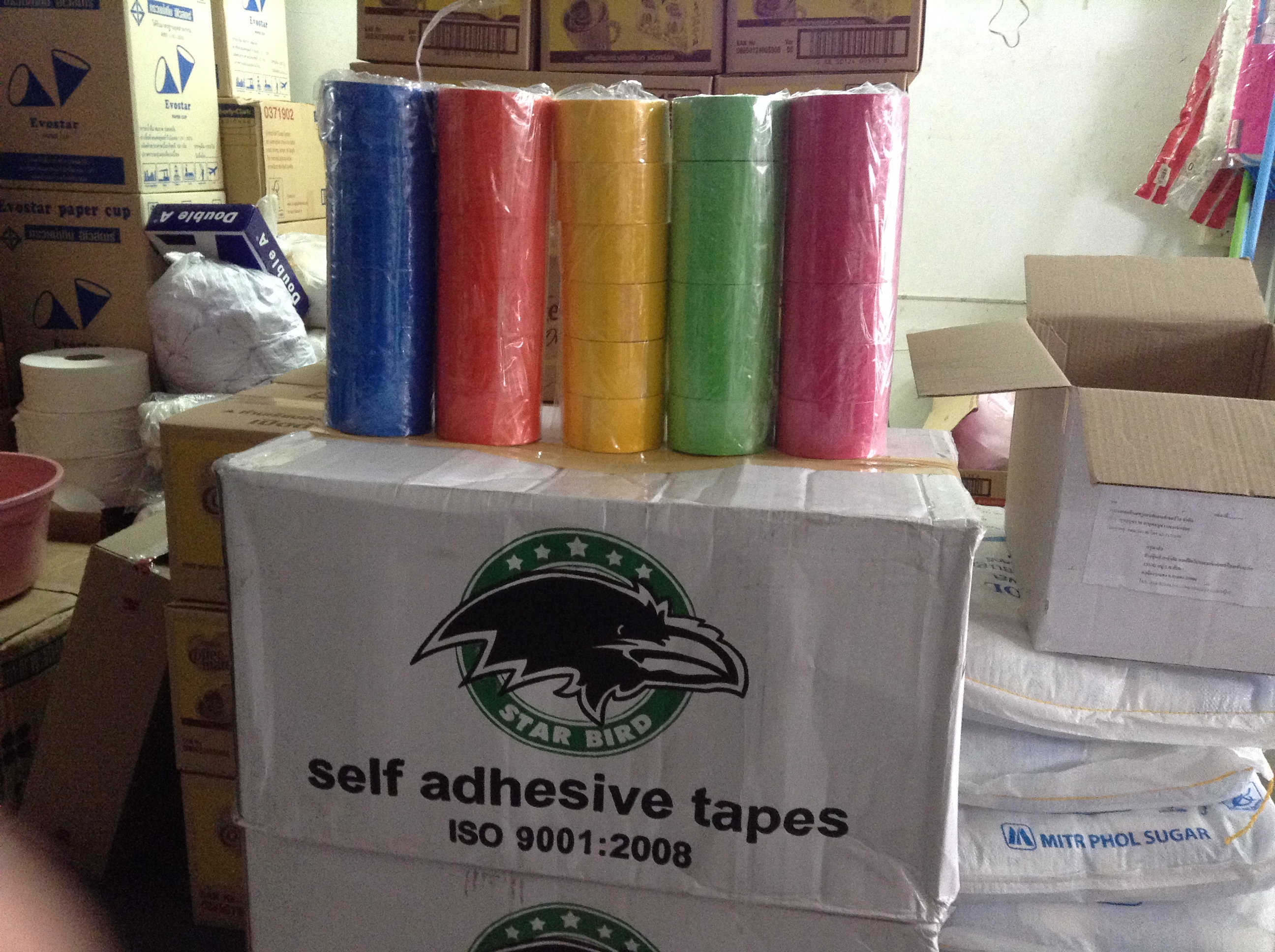 เทปผ้าสี2นิ้ว tiptape