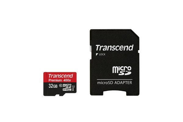 Transcend Micro SDHC UHS-I(U1)Speed Class 10 60MB/S 32GB 400X (พรีเมี่ยม)