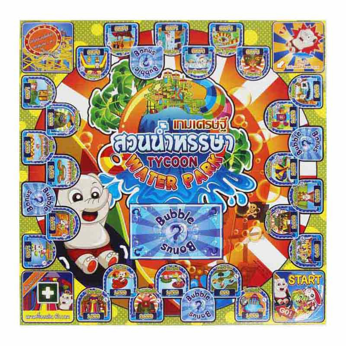 เกมเศรษฐีสวนน้ำหรรษา Millionaire: Water Park Tycoon Board Game #9088