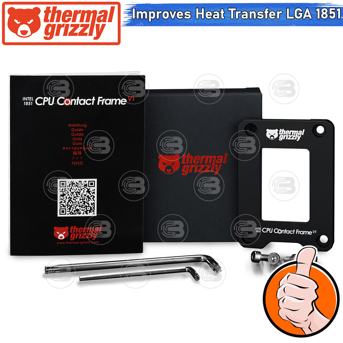 [CoolBlasterThai] Thermal Grizzly Intel LGA 1851 CPU Contact Frame V1