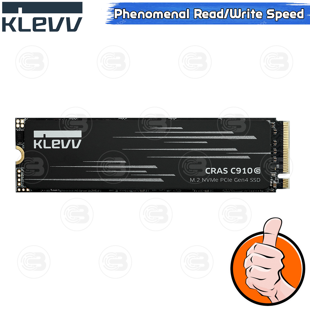 [CoolBlasterThai] KLEVV CRAS C910G SSD M.2 2280 NVMe PCIe GEN4x4 2TB (5Y-Warranty)