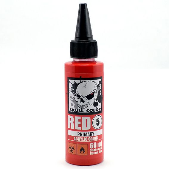 Skull Color 05 Red