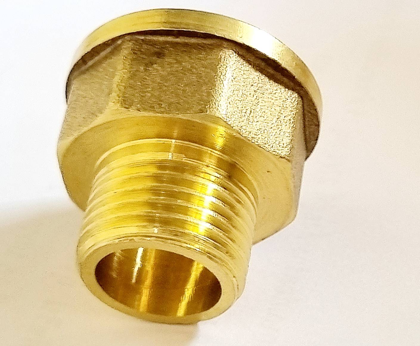 ข้อลดทองเหลือง เกลียวใน 6 หุน เกลียวนอก 4 หุน #2501