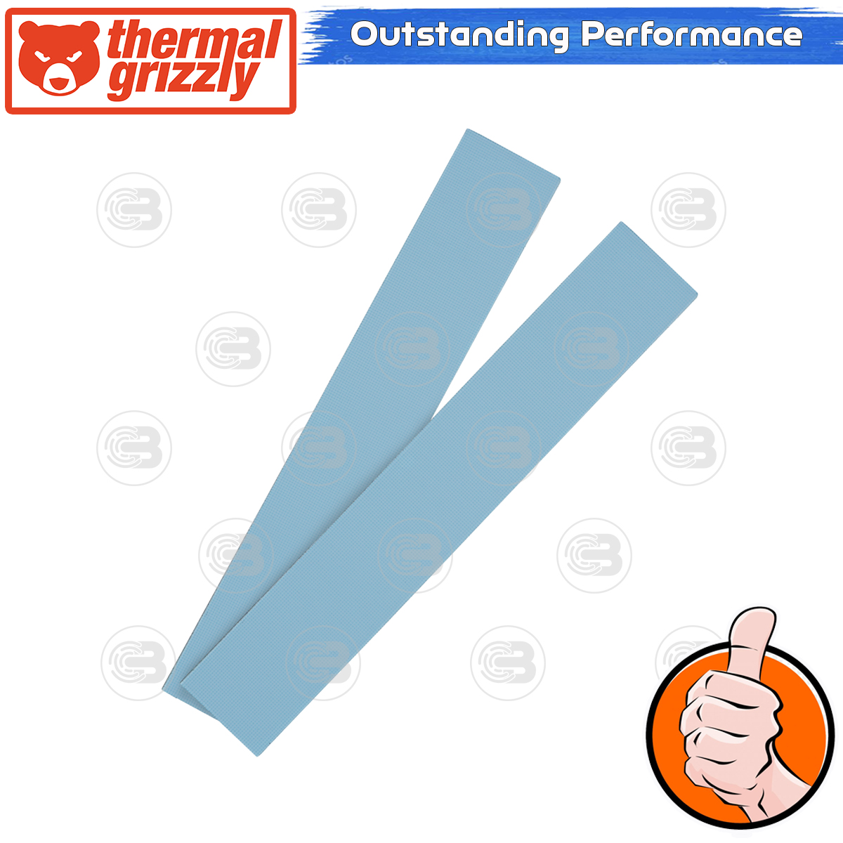 [CoolBlasterThai] Thermal Grizzly MINUS PAD PRO Thermal Pad 2PCS- 120x20 /1.5 mm./>15 W/mK