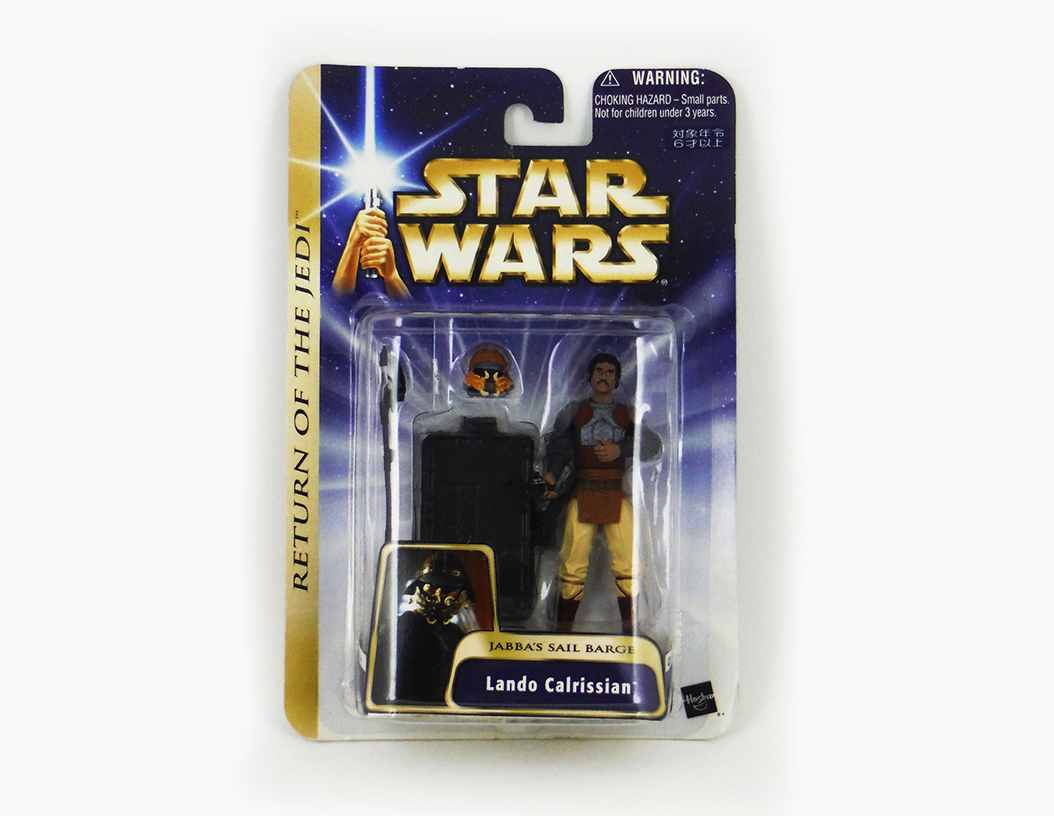 Lando Calrissian (Jabba's Sail Barge) - Star Wars Hasbro SAGA Series (2004 Toys)