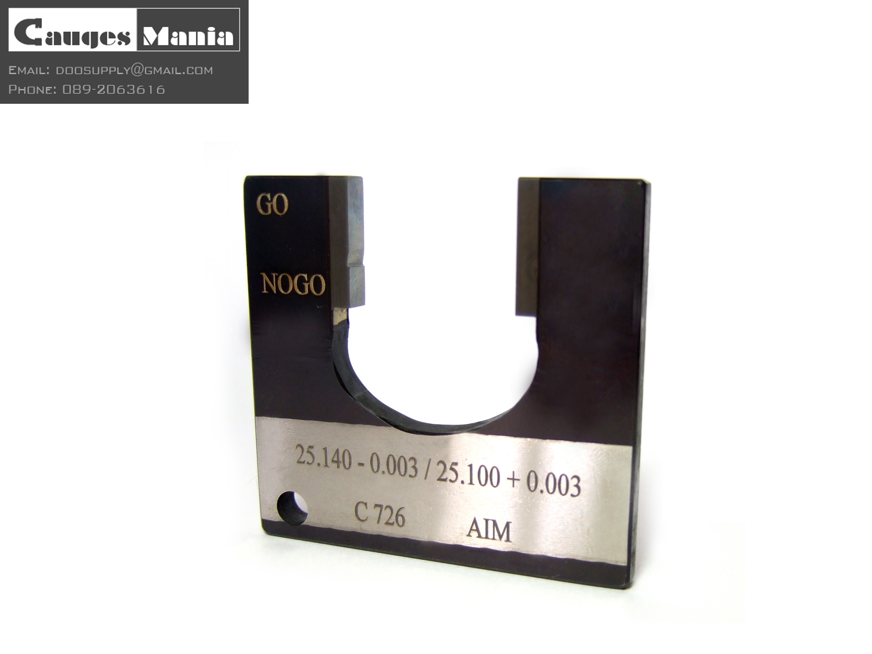 Single end snap gauge (small diameter)
