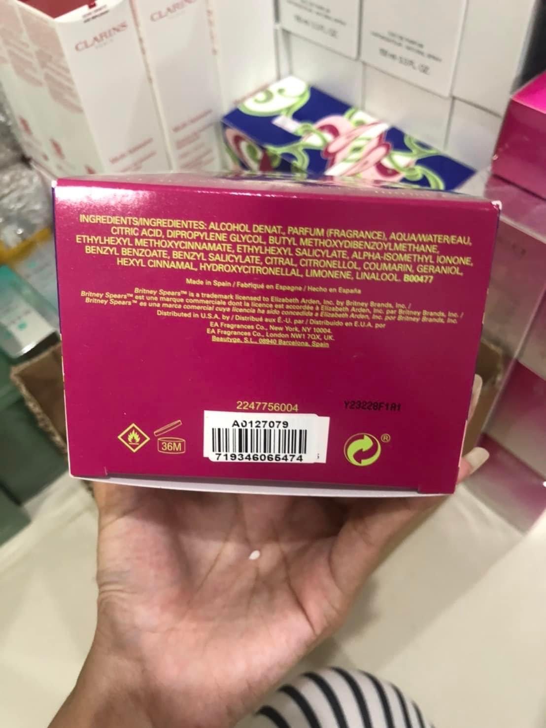 กล่องเทสเตอร์ Britney Spears Fantasy EDP 100ml. ของแท้