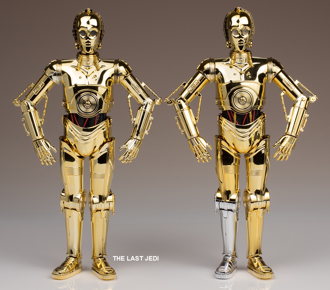 1/12 C-3PO & R2-D2 THE LAST JEDI BANDAI - Star Wars