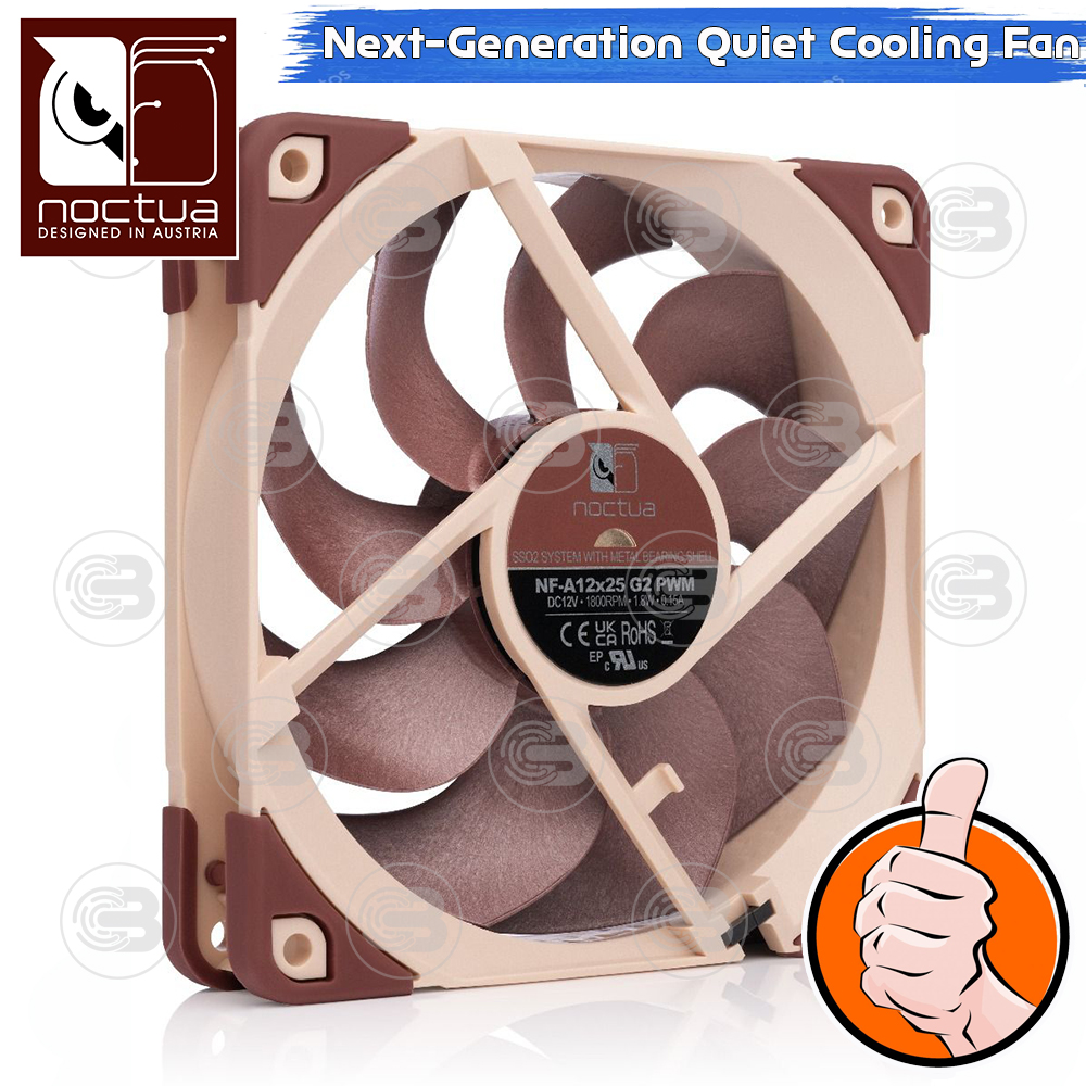 [CoolBlasterThai] Noctua NF-A12x25 G2 PWM PC Fan Case (size 120 mm.) ประกัน 6 ปี