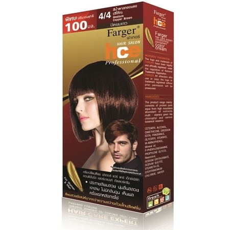 แท้พร้อมส่ง○ Farger hce professional (Red Berry) ฟาร์เกอร์ ยาย้อมผม ฟาร์เกอร์ ครีมเปลี่ยนสีผม 100 มล.