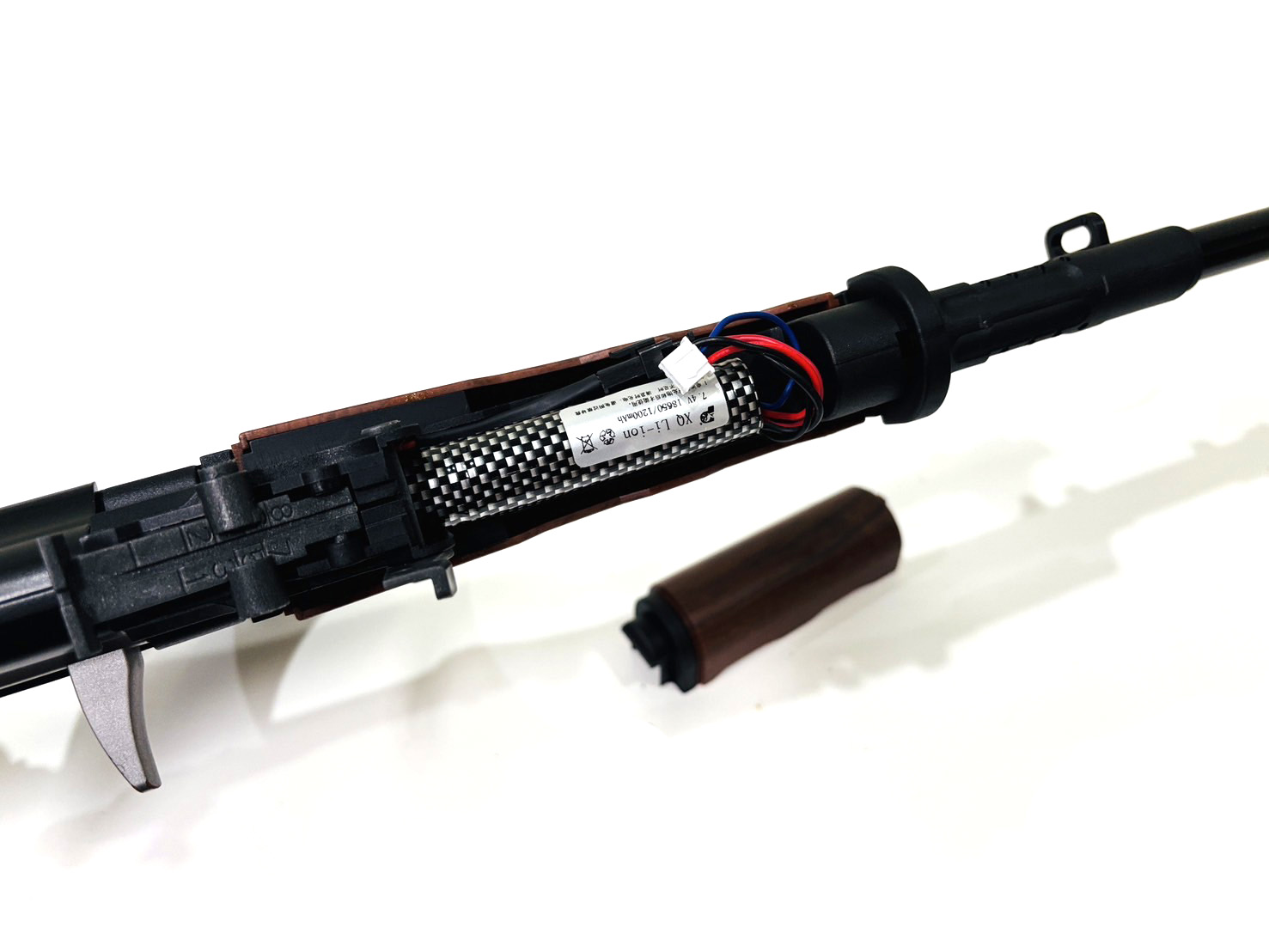 ปืนเจล ปืนเจลไฟฟ้า รุ่น AK47 ท่ออลู+ฮอปอัพ (Sime&Full&Blowback)