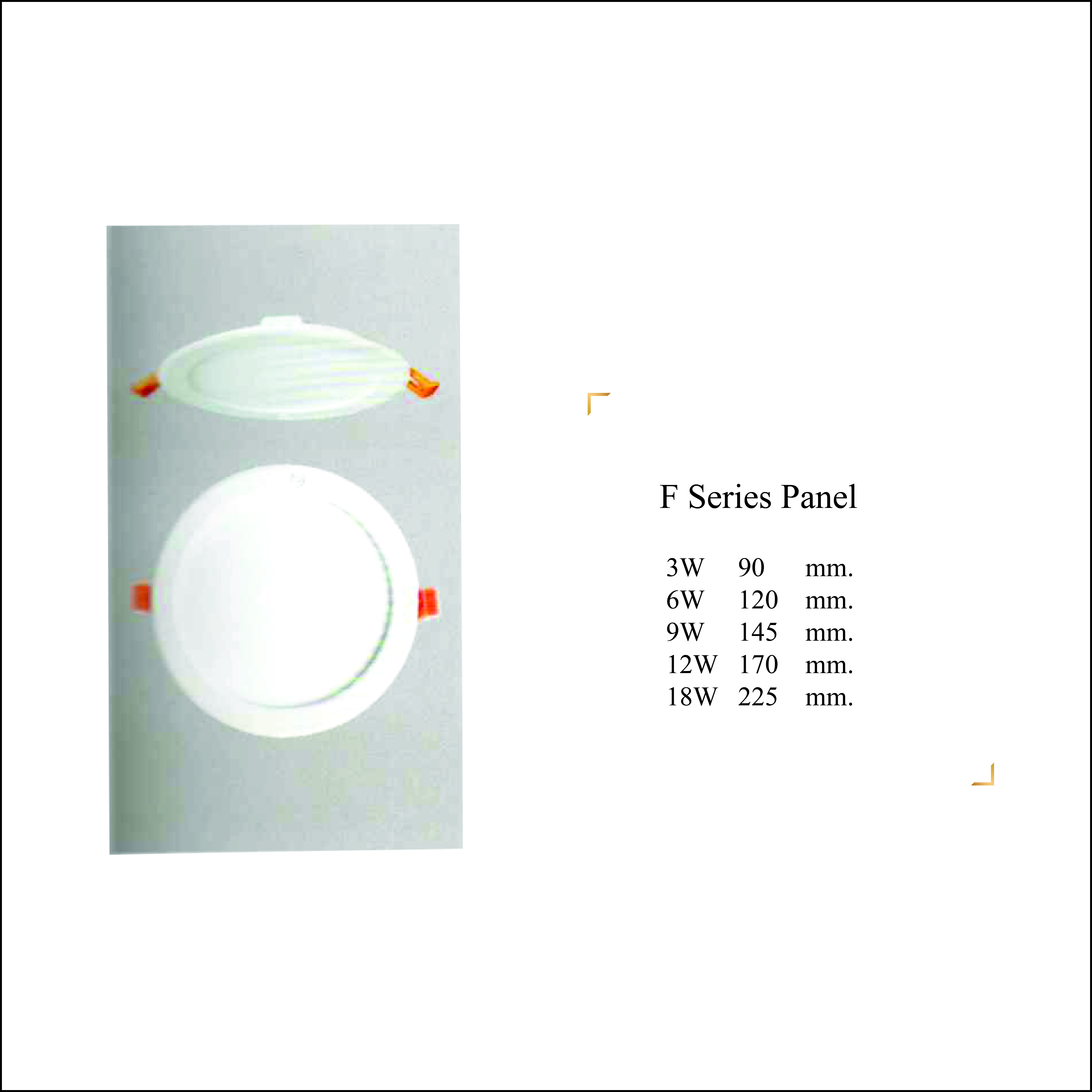F Series Panel